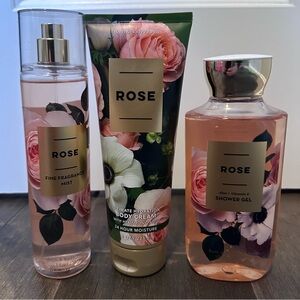 Bath & Body Works Rose Collection - Pink and Gold